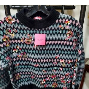 Kate Spade Multicolor Crew Neck Sweater